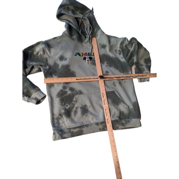 Disney Mickey Mouse Hoodie Sweatshirt Women Medium Cozy Pullover Kangaroo Pocket - Picture 9 of 11